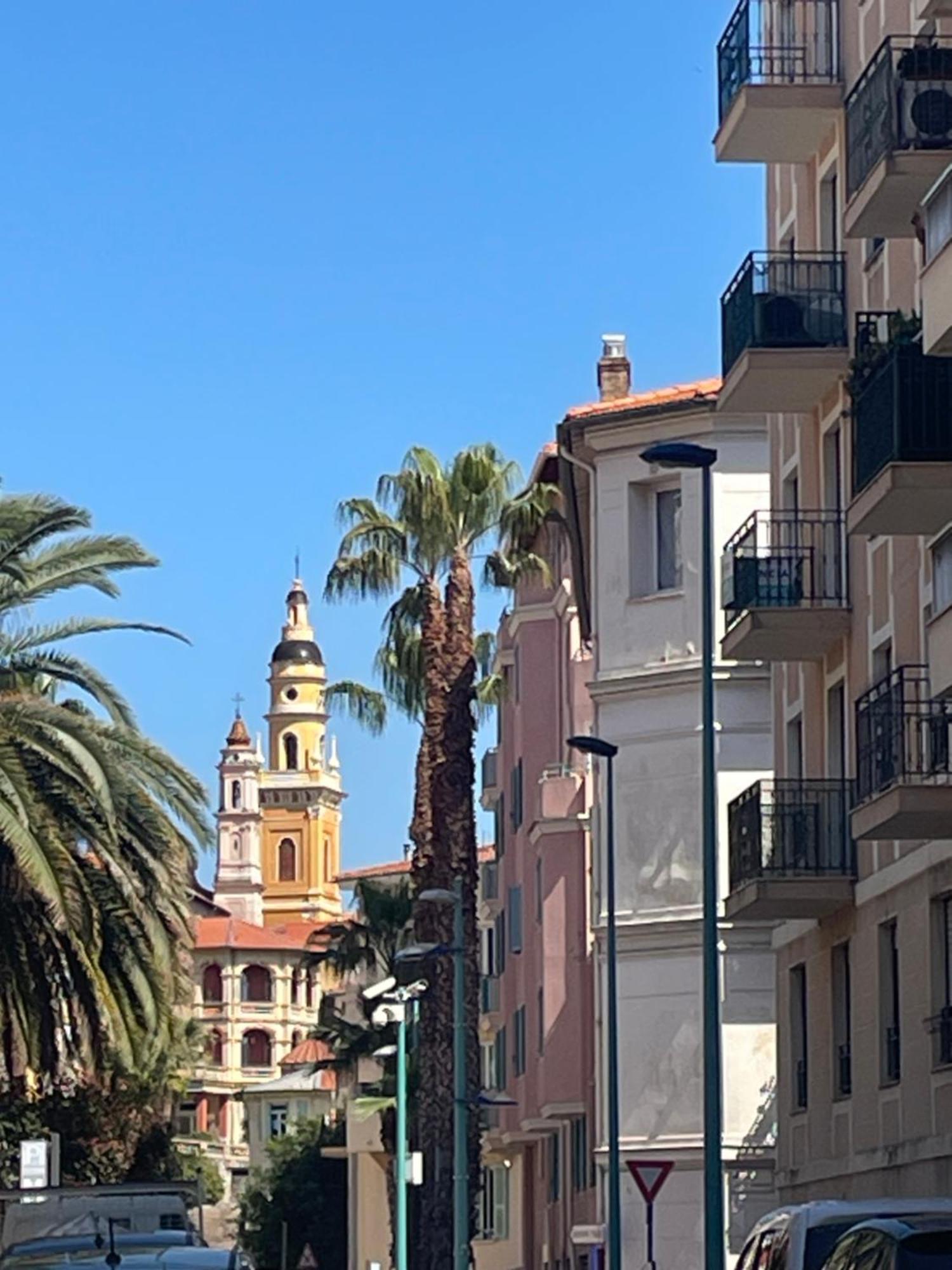 Royal Plazza, Beau T2 Centre Ville, Parking Menton Extérieur photo